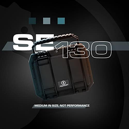 Seahorse SE -130F Тешка заштитна кутија за суво кутија со пена - одобрена TSA/MIL SPEC/IP67 водоотпорен/САД направени за камери, акциони камери,