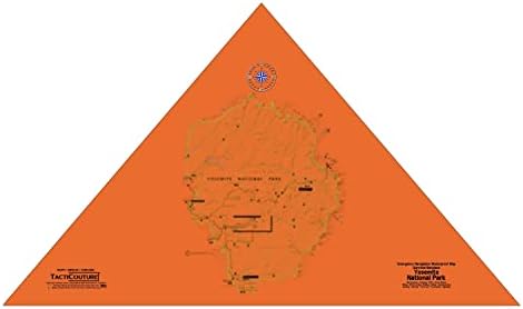 Тактика на Националниот парк на Националниот парк Јосемит - Шамија за навигација во итни случаи - Водоотпорен сигнал пожари портокалова