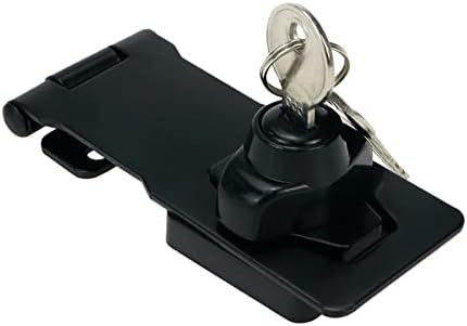 HEVSTIL 2PCS 4 инчи клучни брави со заклучување на заклучување на цинк легура Безбедност на заклучување на заклучување на вратата