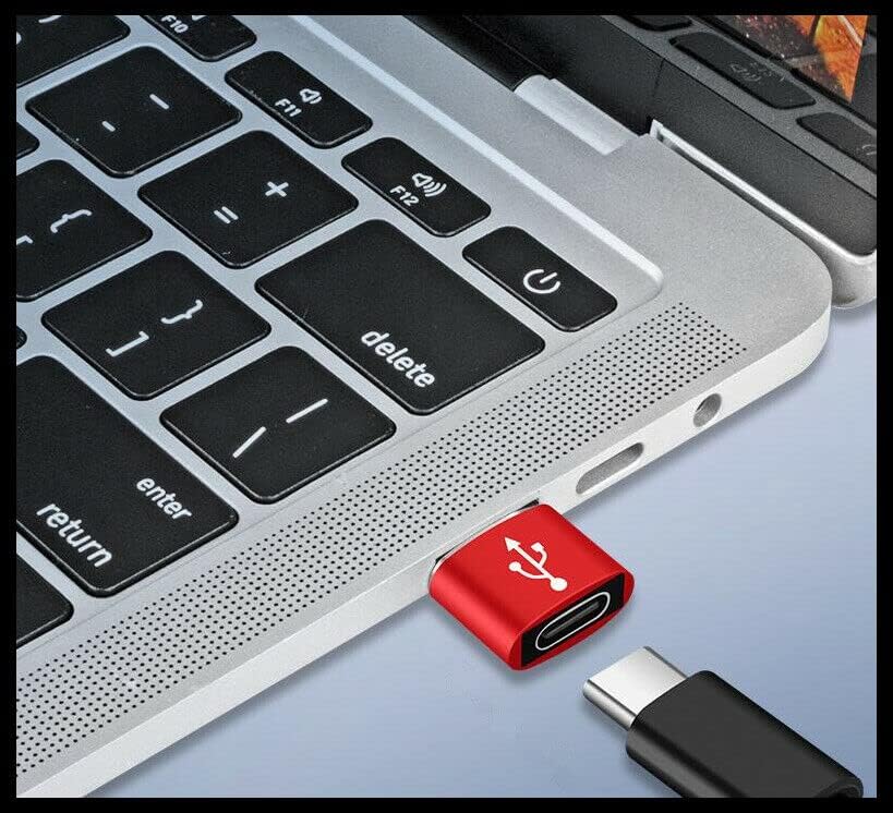 Csyanxing Mini USB тип А машко до USB C тип Ц Адаптер за полнење на порта за полнење Брз конвертор