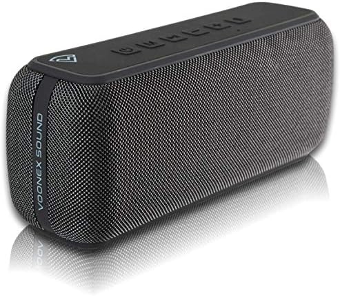 Voonex Sound Arcwwave Преносен Bluetooth звучник, гласен звучник со голема моќност, бас засилување, IPX5 водоотпорен, двојно спарување на звучници,