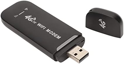 4G LTE USB WiFi рутер, 150Mbps Преносен WiFi Hotspot Router со слот за SIM картички, рутер на модем на отворено 4G LTE, до 10 корисници, за таблети, лаптопи, мобилни телефони