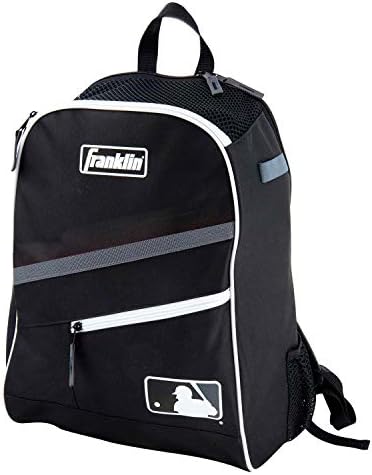 Френклин Спорт Детс МЛБ Бејзбол Батпак торба - Младински бејзбол, мекобол + ранец на теабол - торба за спортска опрема за деца + мали