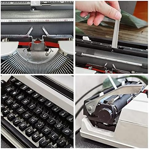 Старомодна машина за пишување, рачно изработена ретро, ​​реална машина за пишување дигитални уметности, стандардна големина,