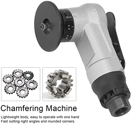 Кадимендиум машина за мелење мини пневматско разменување со рачно рачно 45 ° алатка за машини за забивање на воздухот за метално кастрење