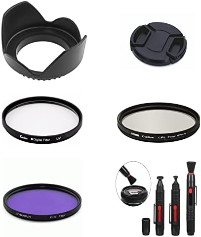 SR12 77mm камера пакет леќа аспиратор капа UV CPL FLD филтер четка компатибилен со Nikon AF-S DX Nikkor 10-24mm f/3.5-4.5g ED Lens &