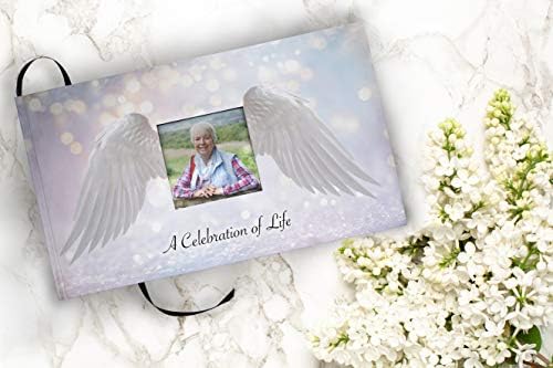 Гардијан Ангел Голем кремирање урна со соодветна погребна книга за гости