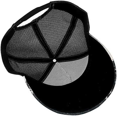Бејзбол мрежа капа хип хоп капа капа за кривината капа за прилагодување на камиони за камиони за мажи за мажи жени на отворено атлетски