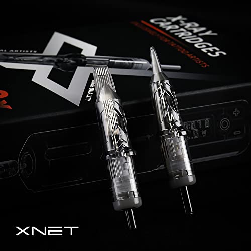 Xnet Факел Безжична Тетоважа Машина со 20 парчиња Х-ЗРАЦИ 12 Стандард 5rl Тетоважа Кертриџ Игли