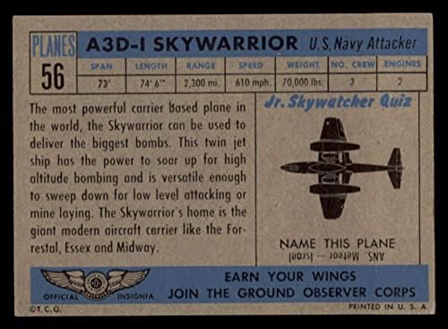 1957 Топпс 56 Blu A3D-1 Skywarrior NM/MT