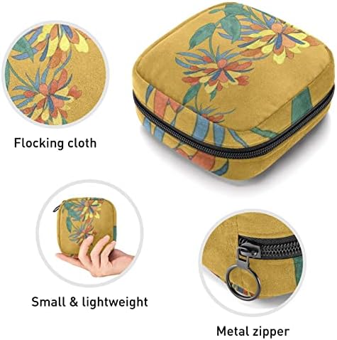 Санитарна торба за складирање на салфетка, преносни мендрични вреќи за мендрирање на менструална подлога, торбичка за складирање