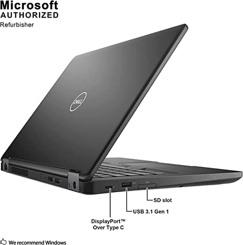 Dell Ширина 5490 Бизнис Лаптоп 14 FHD Дисплеј, Intel Core i7-8650U, 8M Кеш, до 4.20 GHz, 960GB SSD, 16GB RAM МЕМОРИЈА, HDMI,