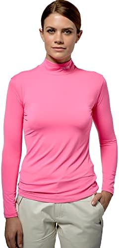 Супер-тенки тенок ладење мраз свила УВ Сонце заштита од спорт Компресија кошула база-слој голф со долг ракав Apransa upf50+