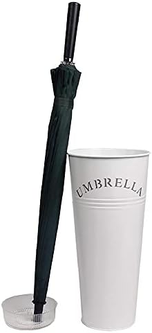 Омонс тркалезни решетки за чадори во затворен простор со лента за капење, држач за бесплатно стоење на чадор за влез/бело