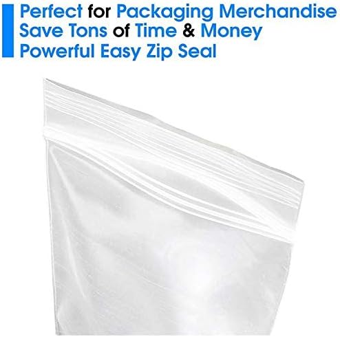 Безбедна заптивка 7x9 инчи што може да се повлече чиста патент 2 мил пластични торби за складирање Топ поштенски заптивка