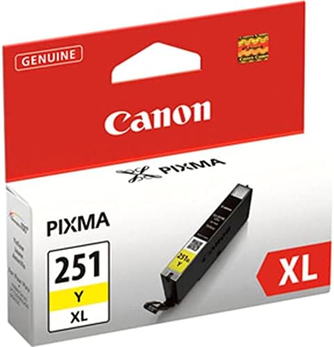 Canon CLI-251xl Жолта Компатибилен со iP7220, iX6820, MG5420, MG5520/MG6420, MG5620/MG6620,MX922/MX722,iP8720,MG6320,MG7120, Mg7520 Печатачи