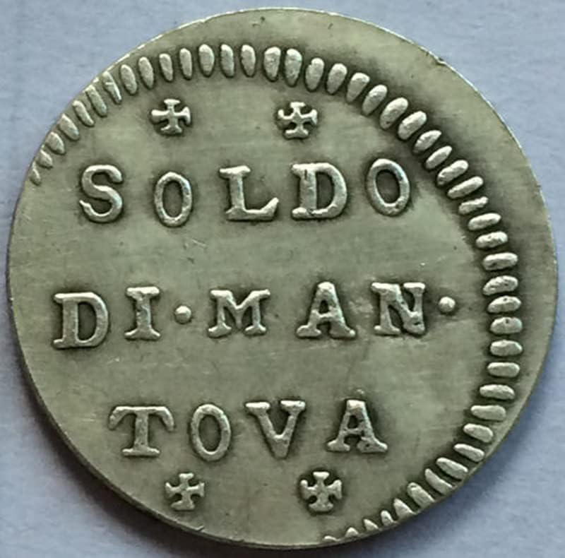 1731 германски Монети Бакарни Сребрени Антички Монети Монети Ракотворби Колекција дува