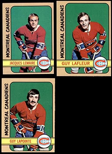 1972-73 Топс Монтреал Канадиенски тим го постави Монтреал Канадиенс екс/МТ+ Канадиенс