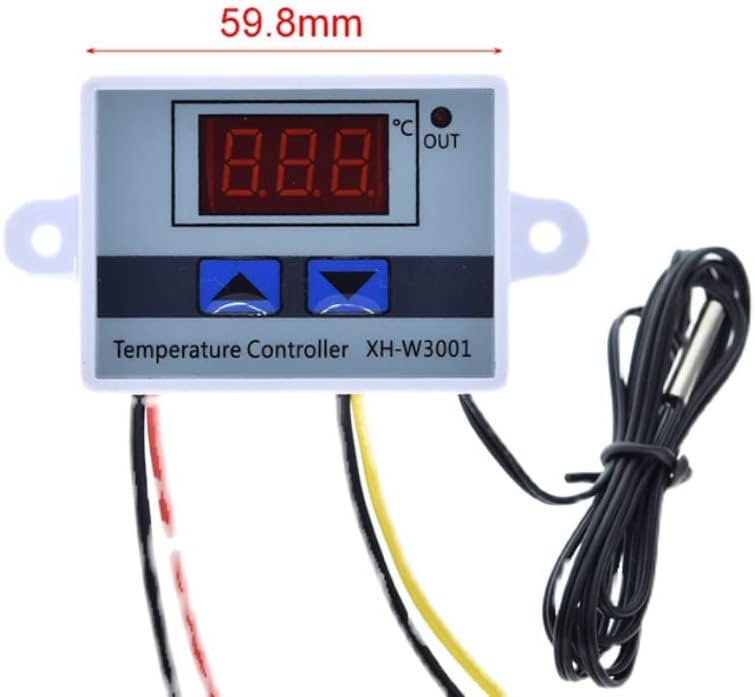 Xiexuelian XH-W3001 Дигитален контролер на температурата на температурата на температурата на температурата на температурата Контрола