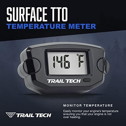 Trail Tech 742-ES2 TTO Температура Дигитален мерач на навој 1/8-28 BSPP сензор