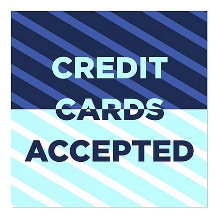 CGSignLab | „Прифатени кредитни картички прифатени -Стрип сина“ 12 x12