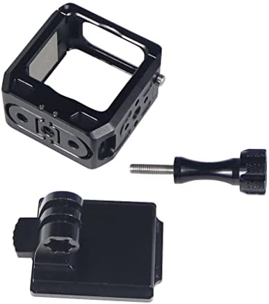 Комплет за магнетна рамка со кафез на фотоапарати со ладен чевли монтирање 1/4 3/8 дупка компатибилен со DJI OSMO акција 2 Главна камера