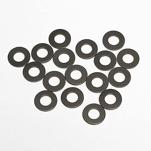 15 парчиња 24,7мм ОД 18мм Внатрешен диахар за миење садови црн графит најлон пластични мијалници прстен круг ултра-тенка рамна
