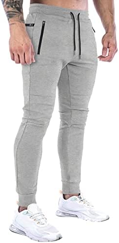 Xiloccer mens активни панталони тенок џогер панталони машки високи џогери јога панталони најдобри работни панталони за мажи џогери странични
