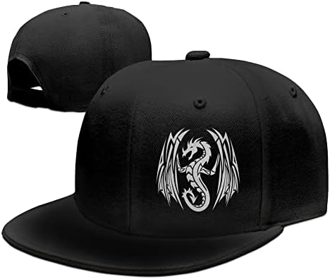 Тигар лице Snapback капа за мажи црна бејзбол капа прилагодлива смешна рамна сметка за капи, камион за татко, тато подарок