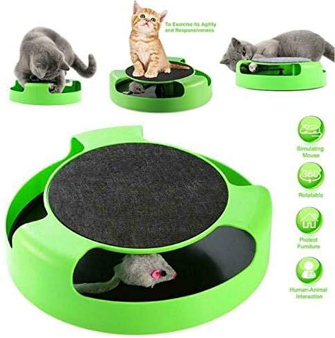 Xiloccer мачки за фаќање на мачки во движење на играчки интерактивни кадифен играчки за гребење на канџи од канџи