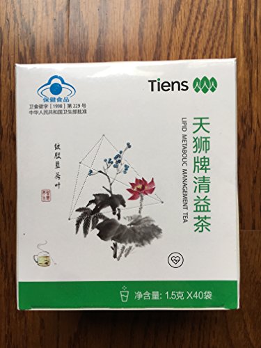 1 Кутија Липиден Метаболички Менаџмент Чај Од Тиенс-40 Кесички Чај