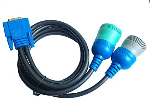 DB15 до Type2 9Pin и 6pin Diagnostic Cable 6/9 пински долг y кабел за USB -врска 1