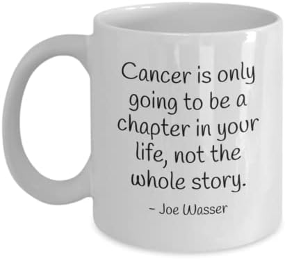 Ракот Ќе биде Само Поглавје Кригла | Кригла За Пациент Со Рак | Подарок За Пациент Со Рак | Подарок За Пријатели | Подарок За Семејство | Кригла