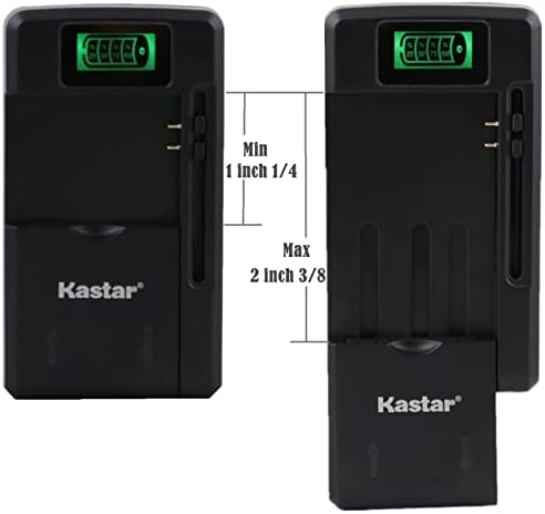 Замена на батеријата на 1-пакет BL-5B и Smart LCD полнач за јашица BL-5B EZ Digital NV-1, X3 Carger Carger Handsfree Car комплет звучник
