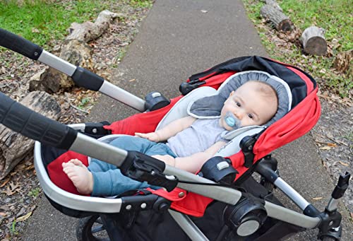 Lullyboo новороденче до дете за поддршка на дете и поддршка на телото, дополнителна поддршка и перница за седиште во автомобил