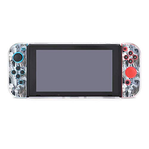 Случај за Nintendo Switch, Wolf Camo Allover Пет парчиња поставени додатоци за конзола за заштитни капаци на куќиште за прекинувач