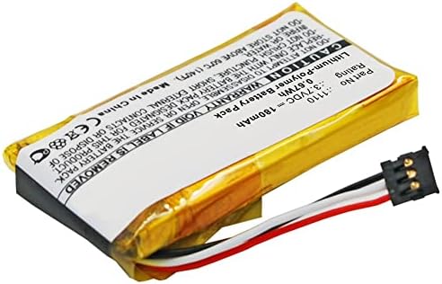 Синергија дигитална батерија за безжични слушалки, компатибилна со Logitech 1110, 533-000071 батерија за безжични слушалки