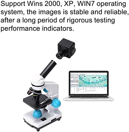 Комплет Додатоци за микроскоп За Возрасни, 5MP Cmos USB Микроскоп Камера Дигитален Електронски Окулар Бесплатен Возач Микроскоп