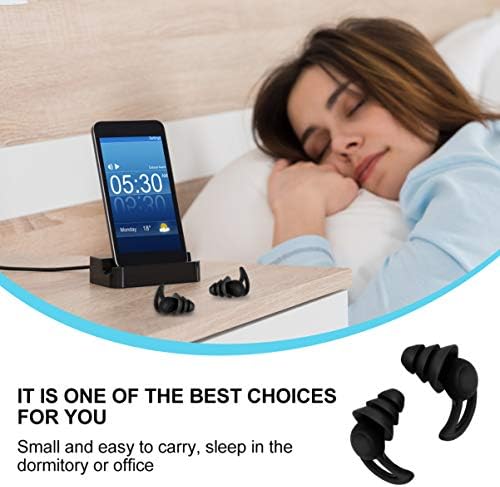 Лекува 1 пар приклучоци за спиење на ушите за спиење Намалување на ушите за намалување на ушите за домашни патувања во домот
