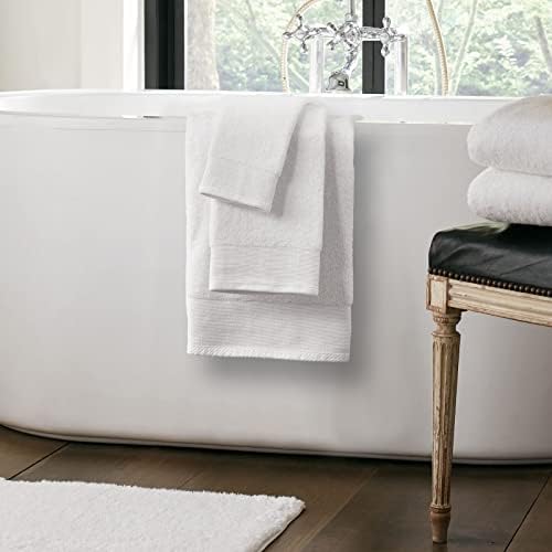 Нејт Дом од Нејт Беркус памук Тери 4-парчен сет за миење садови | 608 GSM, ултра мека, густа и абсорбента за бања од Mdesign
