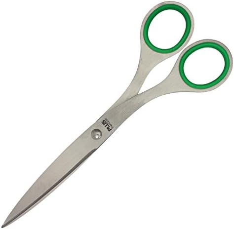 Плус ножици 34-940, лева рака, ножици од не'рѓосувачки челик, должина на сечилото: 2,7 инчи, бр. 165L GR, зелена