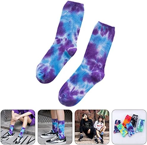 Кесју Мода Улица Скејтборд чорапи обоени чорапи креативни чорапи Обични чорапи секојдневни чорапи