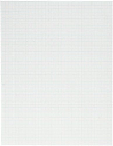 Училиште паметни графикони хартии - 8-1/2 x 11, 1/4 правило, две страни - пакет од 500, бело