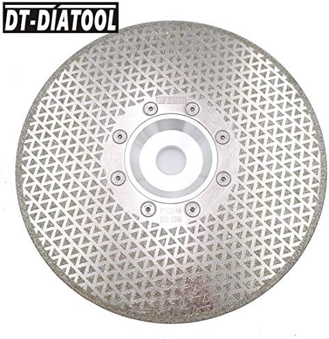 Xucus dt-diatool 1pc 9 /230mm И двете странични електроелектирани обложени дискови за сечење и мелење на дијаманти 22.23мм прирабници за гранит