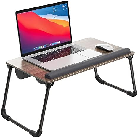 Atumtek 27 ”Екстра голема биро за скут се вклопува лаптопи од 17 инчи, 2 во 1 лаптоп биро за софа за кауч за кревет, лаптоп скут
