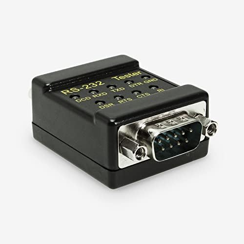 Cablemax RS - 232 LED Врска Тестер DB-9 Машки ДО DB - 9 Женски