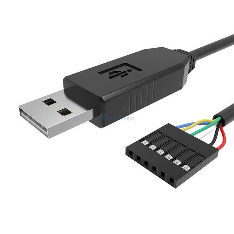 6Pin FTDI FT232RL FT232 Модул за Arduino USB до TTL UART сериски жица адаптер RS232 Преземи кабелски модул LED индикатор