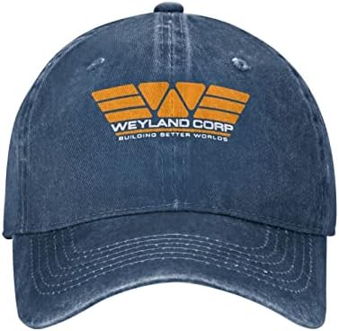 GHBC Weyland Yutani Corp Возрасни бејзбол капа, женски тато капа, прилагодлива мажи каубојски капа