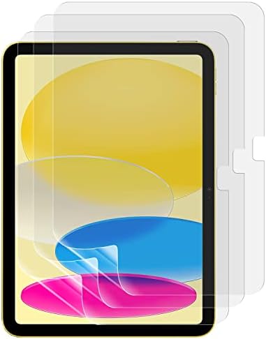Keanboll 3 PCS Matte Screen Protector For Ipad 10 -та генерација A2696/A2757/A2777 2022 Објавен таблет, анти -сјај и анти -отпечатоци