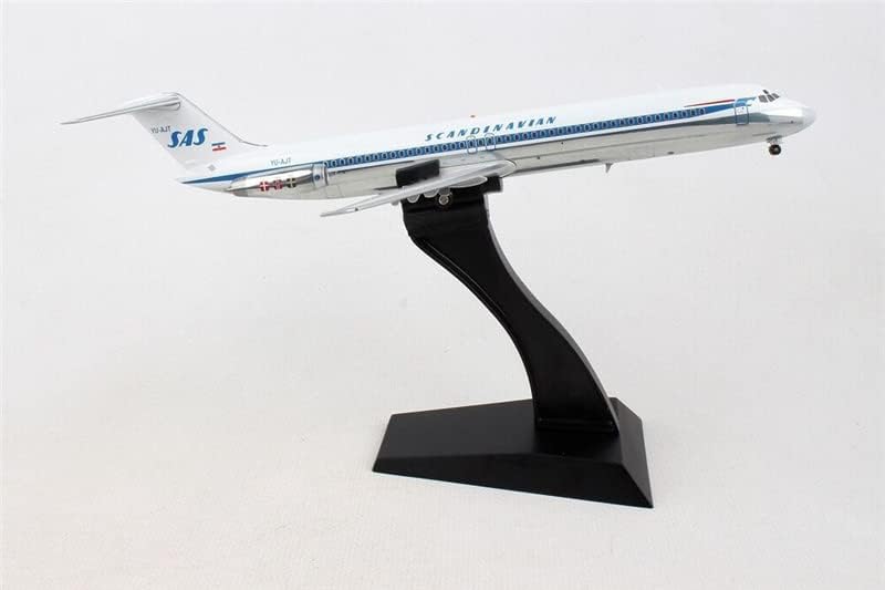 Inflate 200 Scandinavian Airlines DC-9-51 YU-AJT со Stand Limited Edition 1/200 Diecast Aircraft претходно изграден модел
